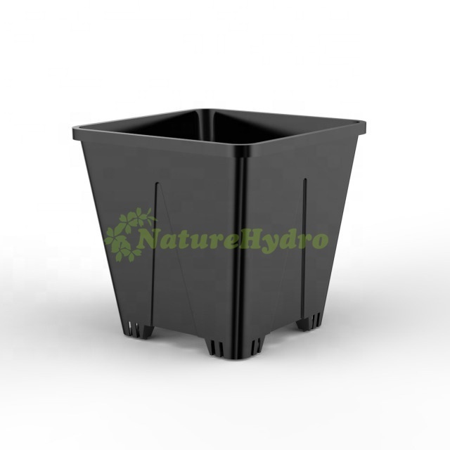 wholesale cheap black plant for succulent plants nursery pots 3 gallon 12cm plastic pot no holes