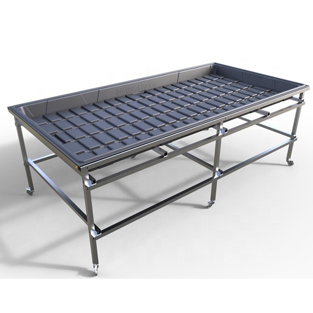 Agriculture Nursery Planting grow table rolling bench 4x8 grow tray flood table ebb and flow table Hydroponic system