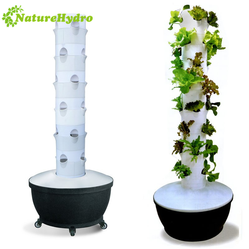 Naturehydro vertical aeroponics tower system