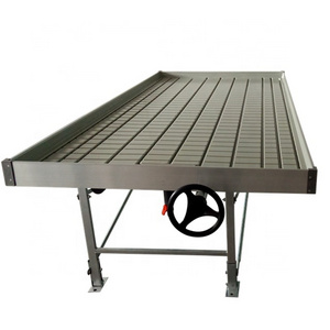 Agriculture Nursery Planting grow table rolling bench 4x8 grow tray flood table ebb and flow table Hydroponic system