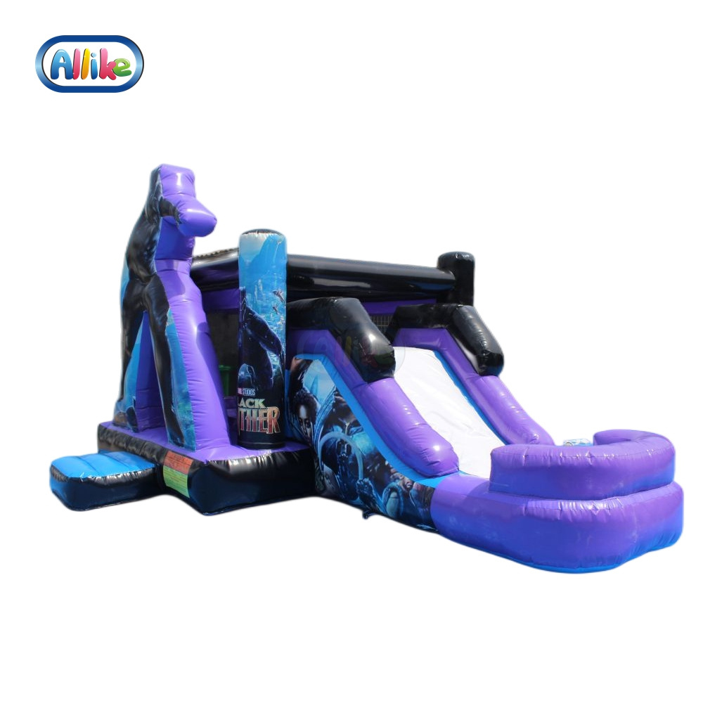 Blackpanther Blow Up Castle Tan Bouncing 1piece Inflatable Bounce House Black Panther