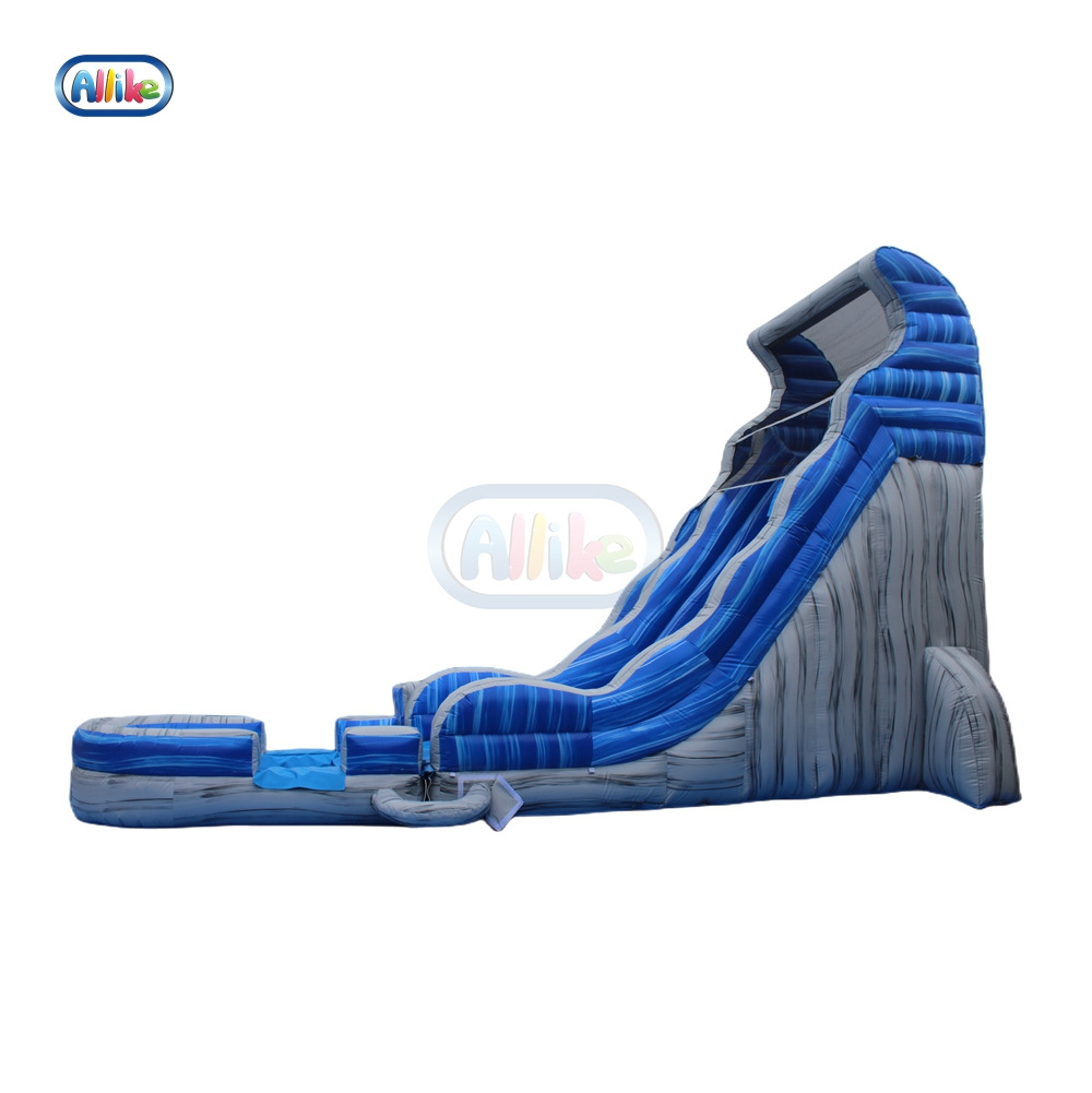 Inflatable Water Slide Pool Water Side Commercial Bounce House Water Slide Castle Inflatable Slide