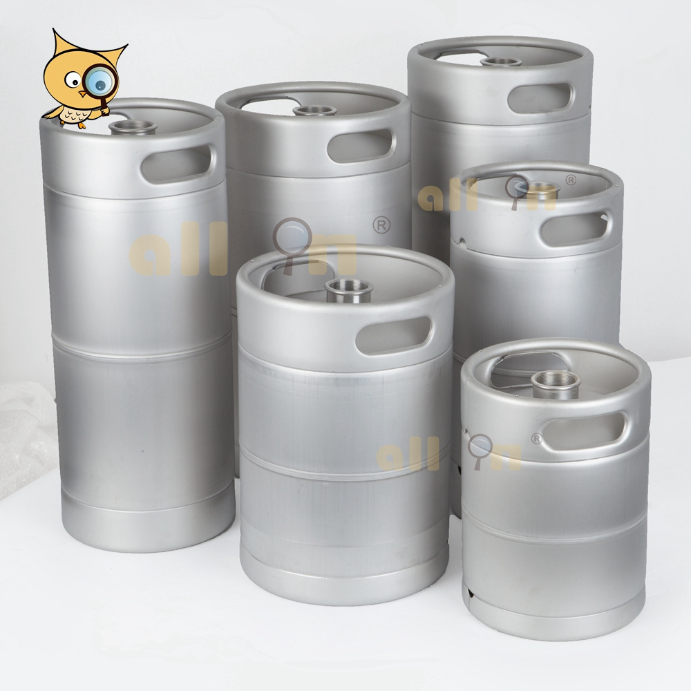 ALL IN Factory Produce Stainless Steel 15L Beer Keg 15L Slim 235 keg inox barril de cerveza barril cerveza Beer Barrel Beer Keg