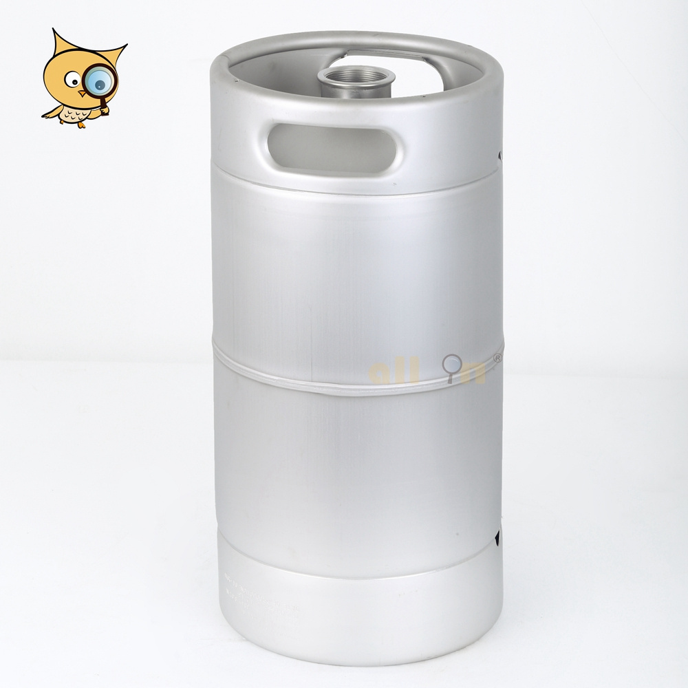 ALL IN Factory Produce Stainless Steel 15L Beer Keg 15L Slim 235 keg inox barril de cerveza barril cerveza Beer Barrel Beer Keg