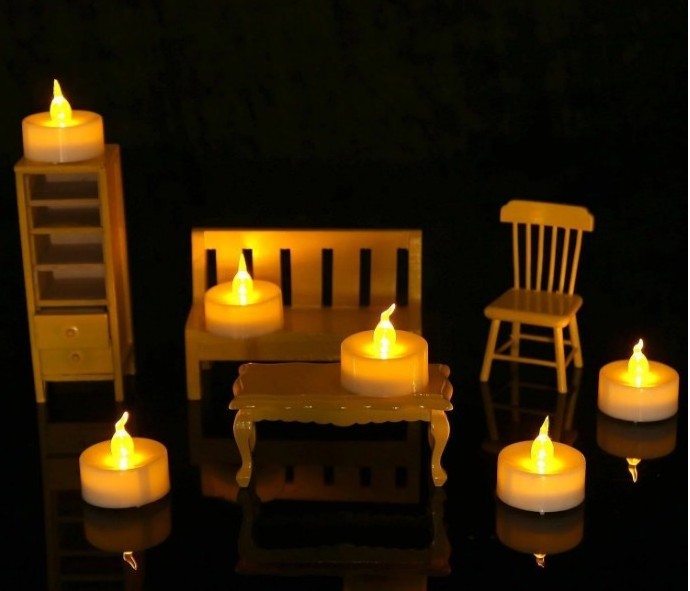 Candles Electric Safety LED Tealight Candles Christmas Valentine Custom Chinese AAA Battery