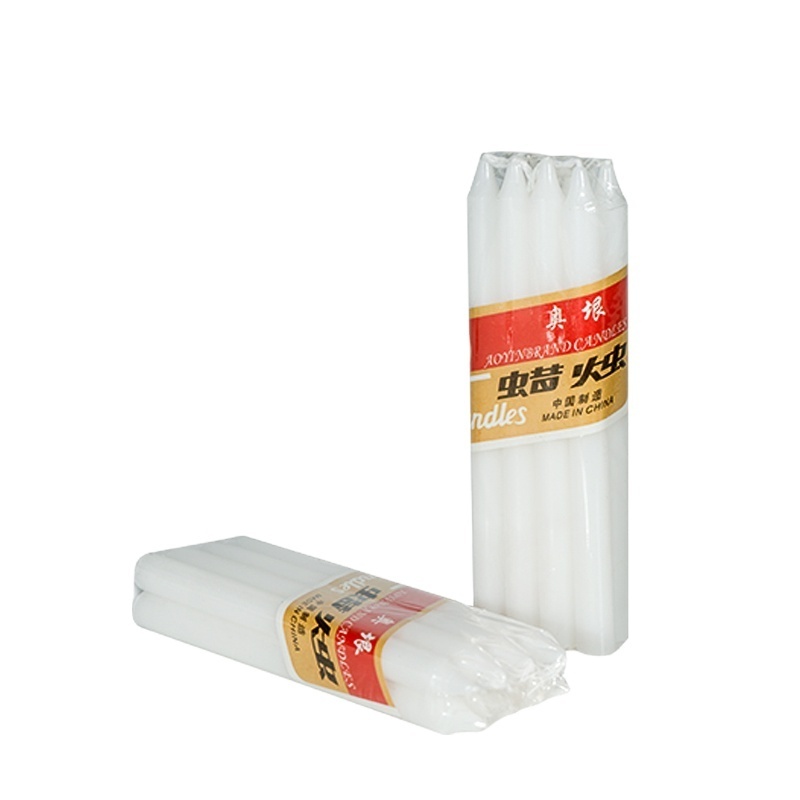 Wholesale white paraffin wax bougie stick AOYIN Brand candle Hot Sale in Africa