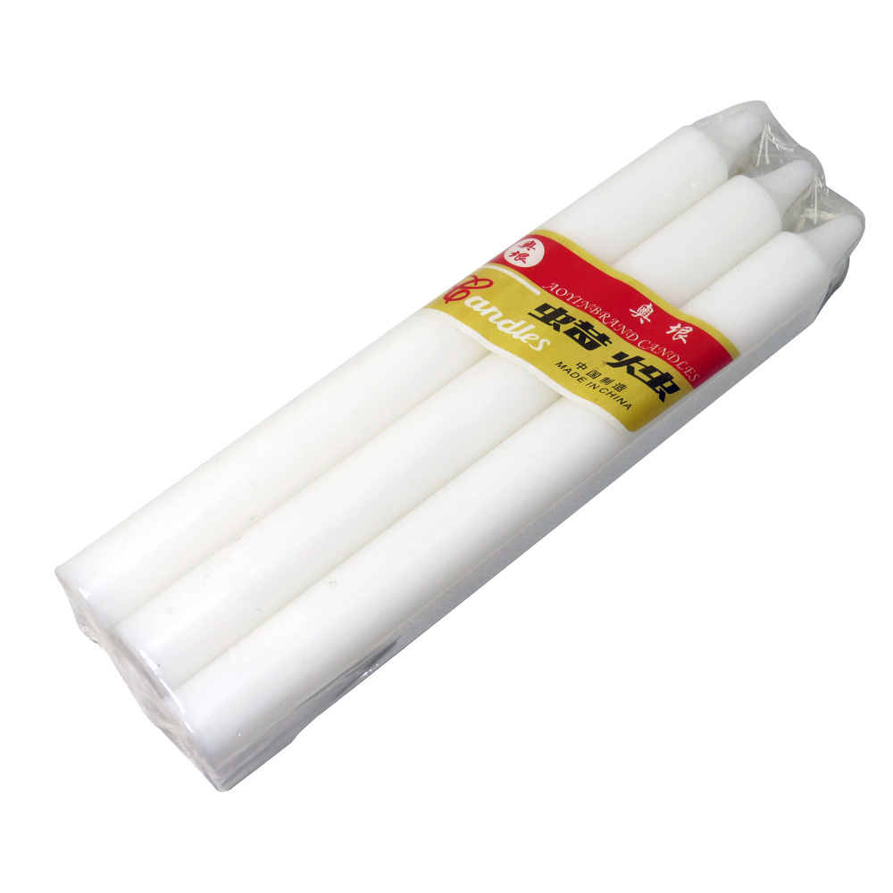 religious candles bulk Gabon market cheap price 35g white candle bougies