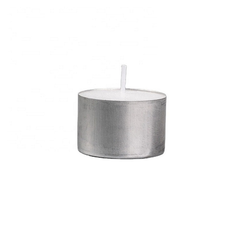 Unscented Tea Light Candles in Bulk | 100 White, Smokeless,  Long Lasting Paraffin Tea Candles