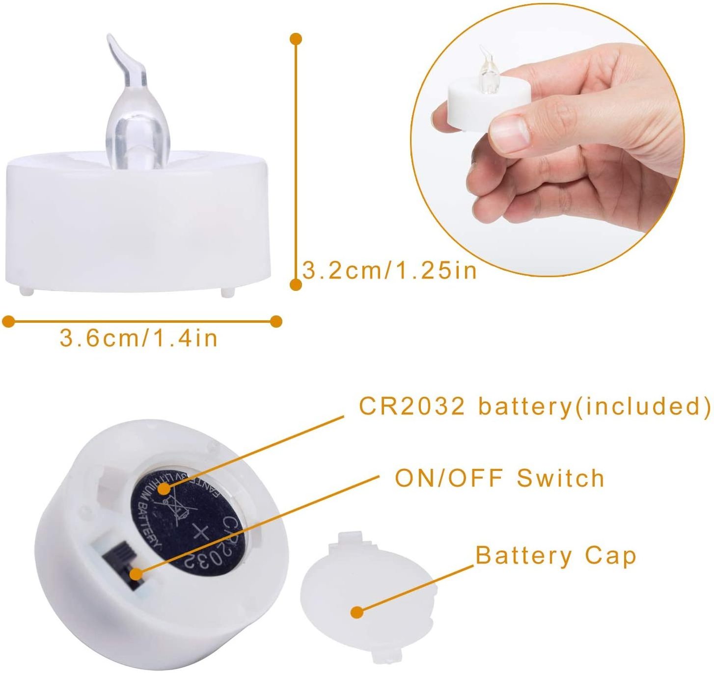 china candle suppliers LED tea light candle with batteries