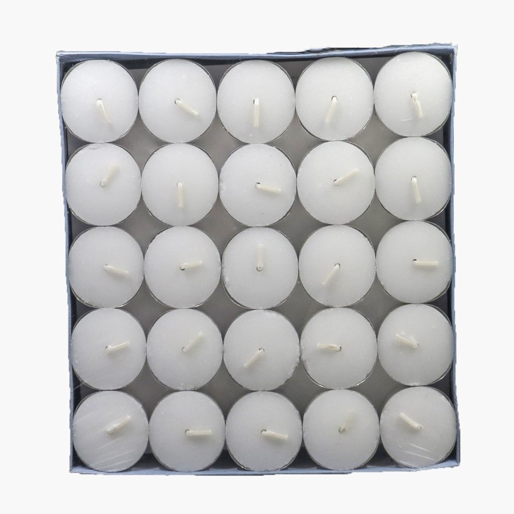 Wholesale Tea Lights 200 Pack Unscented 6 Hour White Tealight Small Candle Manufacture