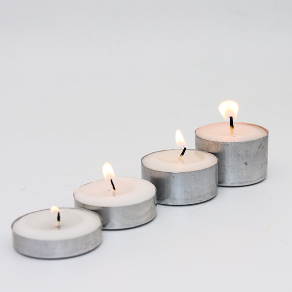 New pack of candle supplies  tea light candles bulk 4 and 9 hour tealight unscented candle