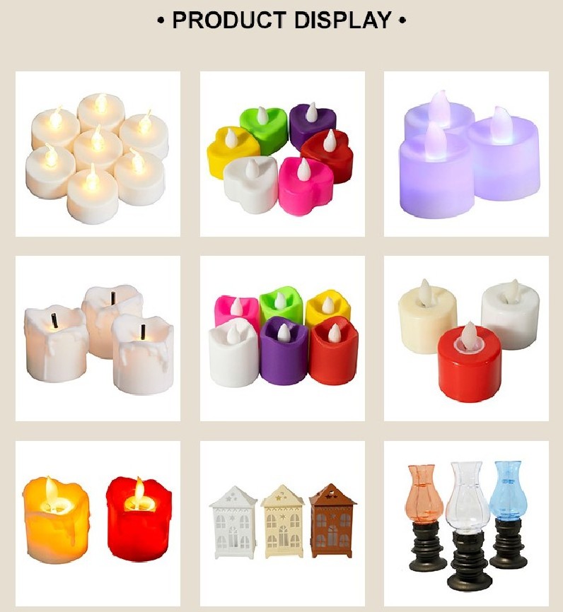 Led Electric Flameless Candle Lights Remote Control Battery Led Tea Light Home Decor Candle