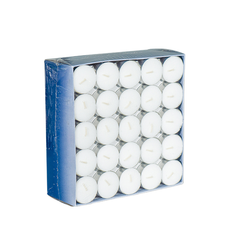 Tea lights 200 pack unscented 6 hour white tealight small candle 100/pkg White Tealight Candles