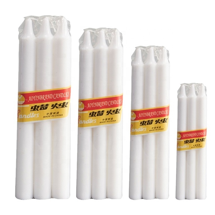 emergency candles Straight Unscented white Candles Cameroon Long Candles