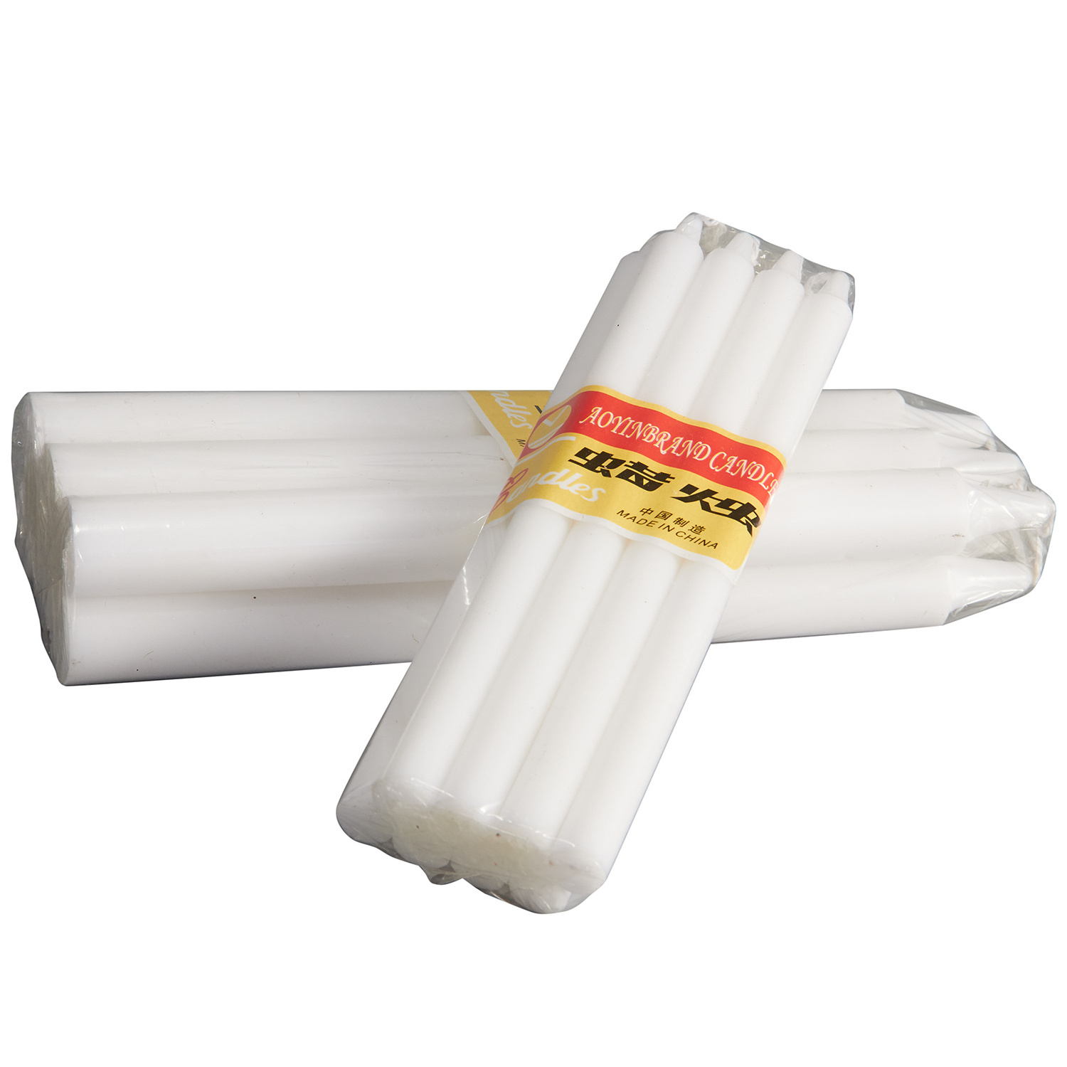 white parafin wax candle 20g bougies candle church candle