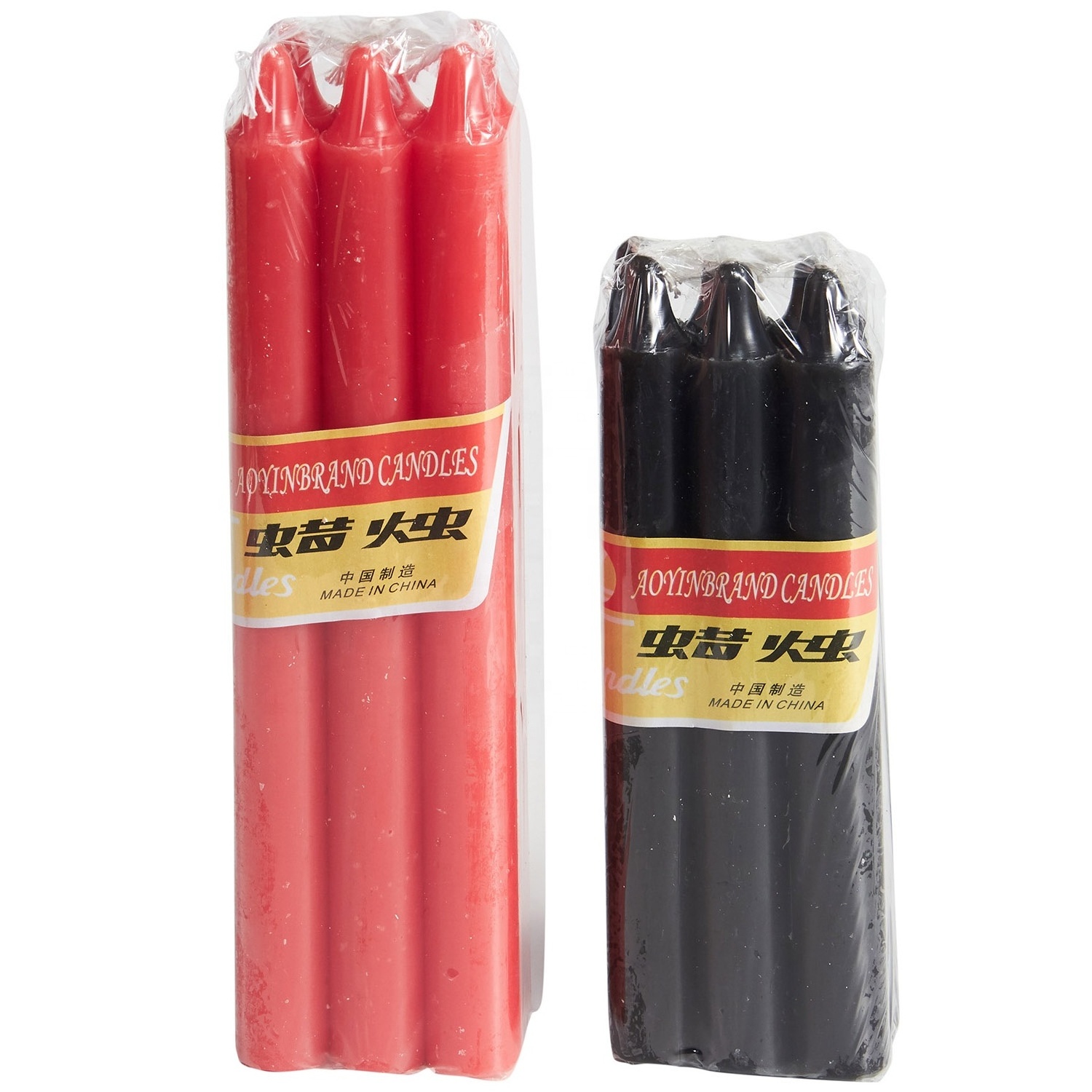 Household prayer bougie long burning kerzen color candles in bulk