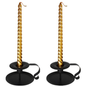 8" Spiral light twisted taper candle suppliers for home birthday decoration