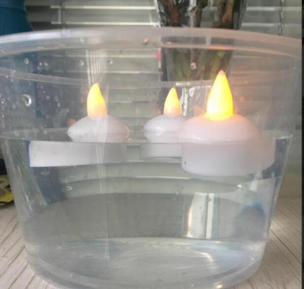 Best Holiday Decorative Smokeless Candle LED water floating tealight candle