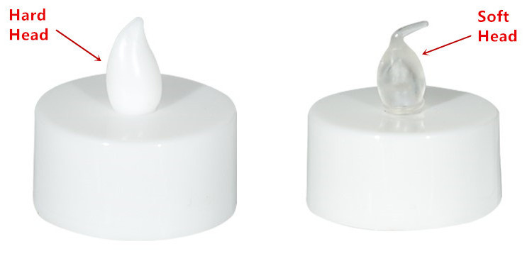 Home Candle Flame-less LED Tealight Candles 100 Hours Pack of 24 tealight