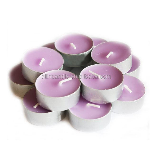 12g paraffin wax lavender scented tealight candles