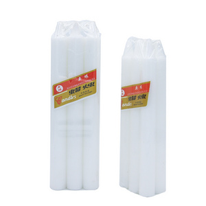 Cheap price Candle Benin Togo 80g Church candles long burning bougies in bulk