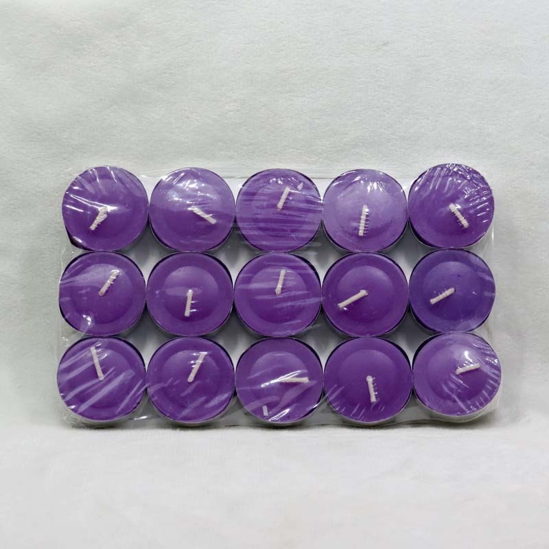 12g paraffin wax lavender scented tealight candles