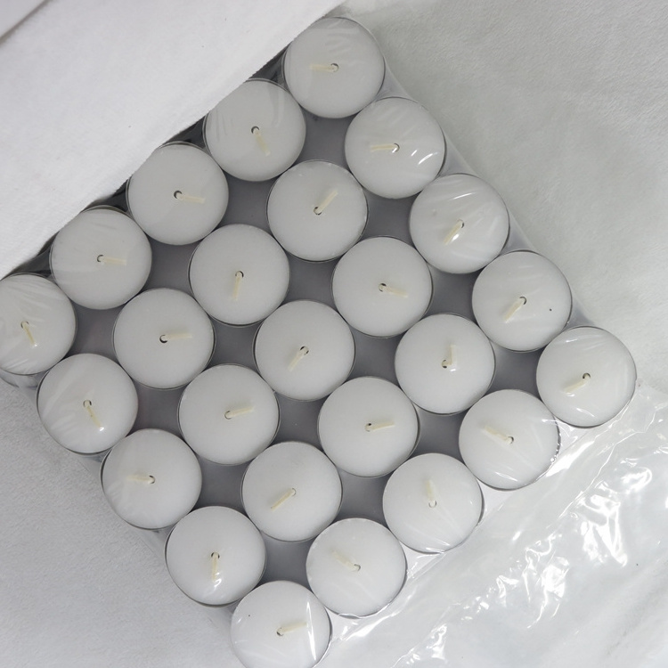 Unscented Tea Lights 100/Pkg White tealight candles