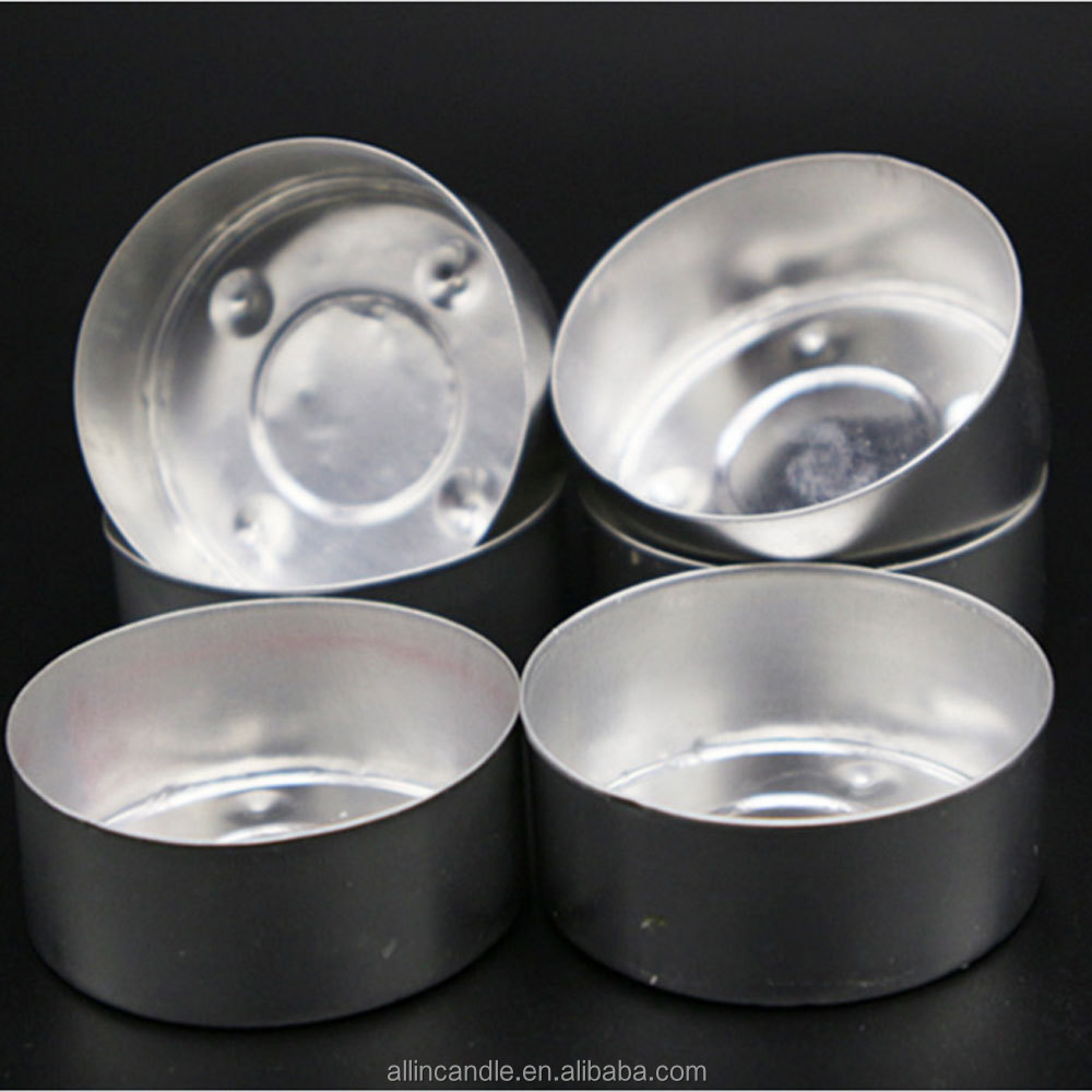 12g 14g Aluminium Tea Light Candle Cups in Bulk