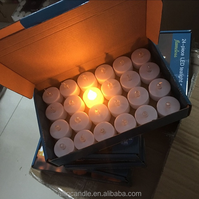 wholesale led flameless tea light candles battery operated electric candles