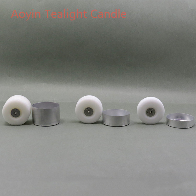 Aluminum Tealight Cups Empty Metal Candle Bougie Containers Mold