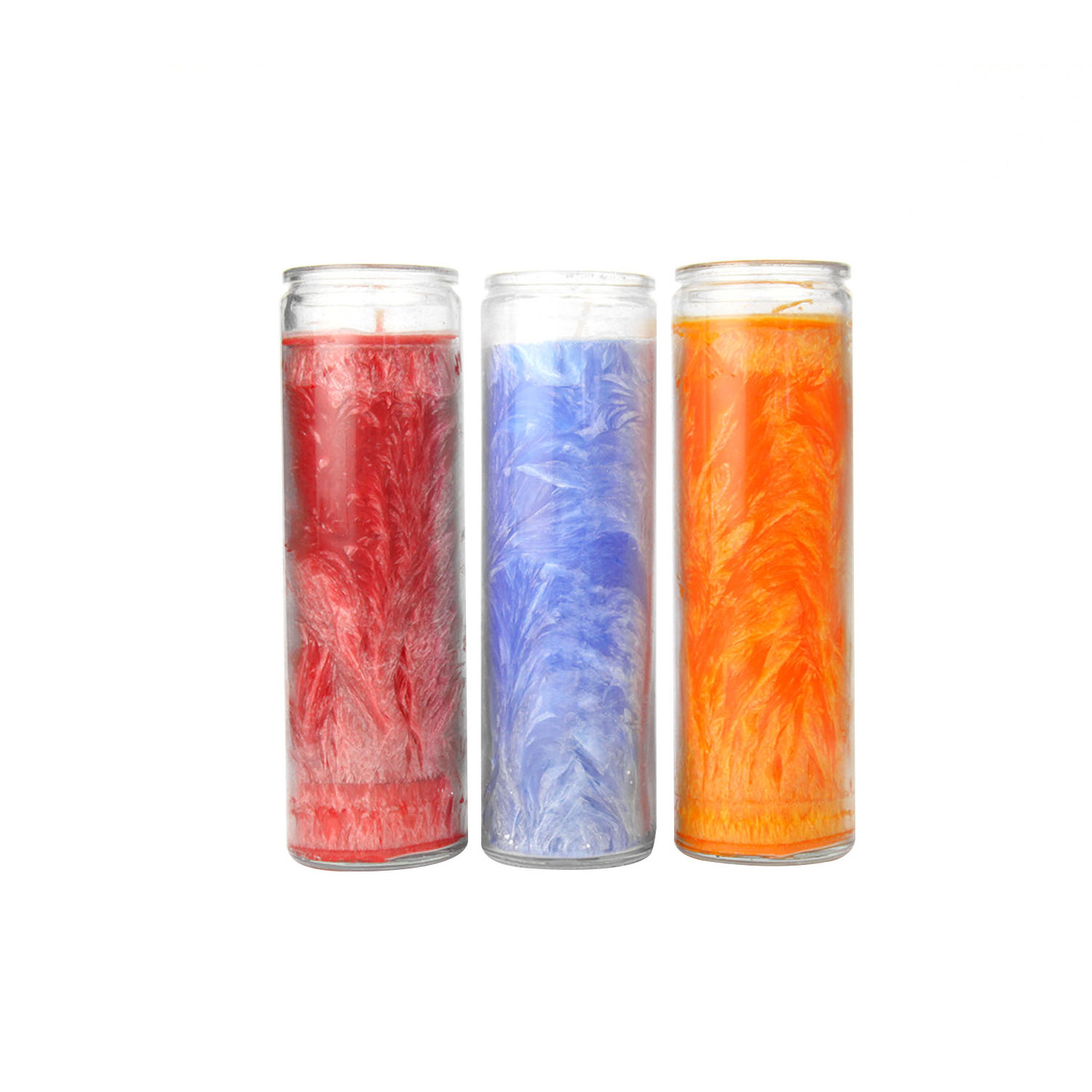 Wholesale votive spell glass prayer 7 day candle jar church