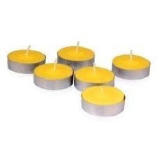 Good Quality 50 Citronella oil Scented Tealight Candles indoor/outdoor 4 Hours Burning time