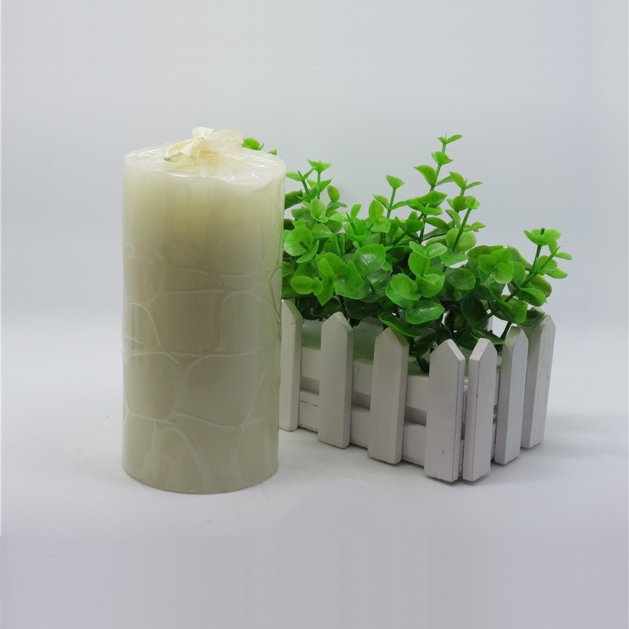 Cotton Wick 3x6 Inch Pillar Candles Wholesale