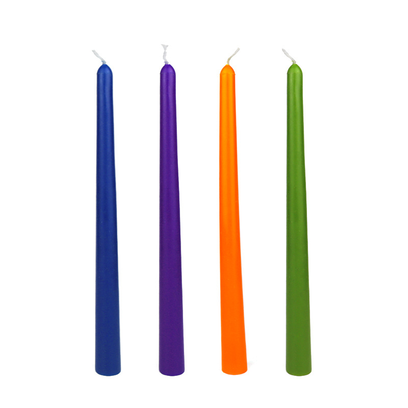 10 inch  taper candles color paraffin wax candle for kwanzaa  design