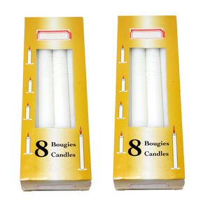 candle vendors White Stick Candle Smokeless Religious Candle