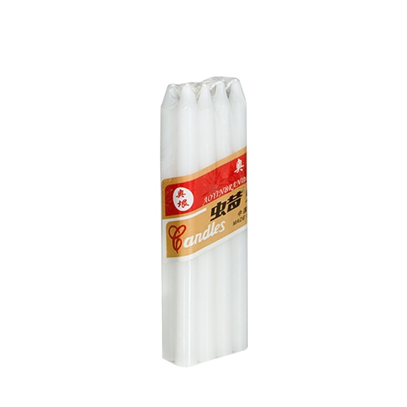 Wholesale white paraffin wax bougie stick AOYIN Brand candle Hot Sale in Africa