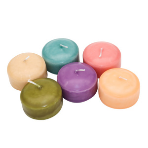 Unscented Real Wax Activated LED Water Floating Tealight Candle