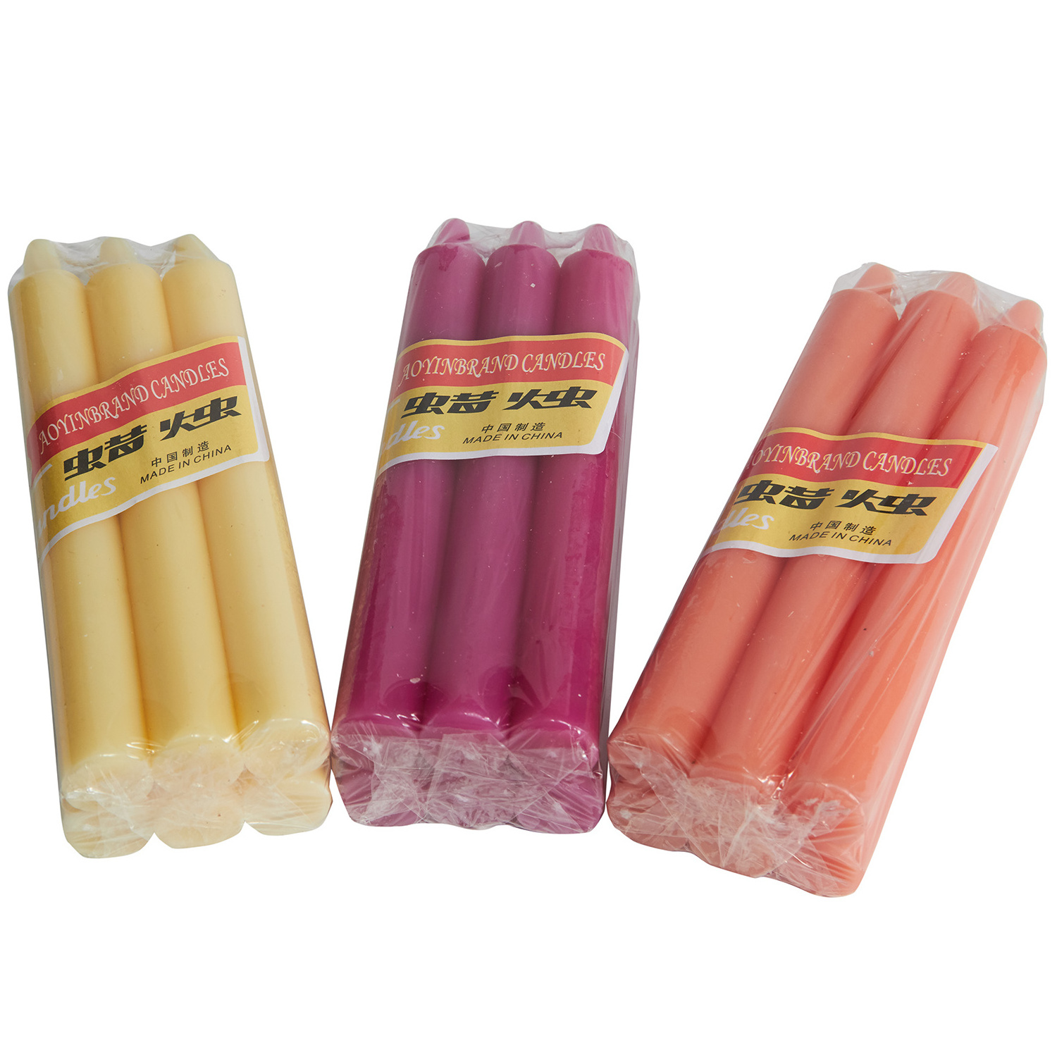 Long burning colorful candles birthday candle for party birthday