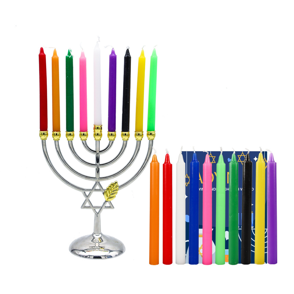 Taper Dinner Candles Traditional Shabbos colorful Candles Emergencies 5 Inch Israel Candles