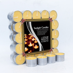 Good Quality  outdoor Tealight Citronella Candles Anti Mosquito candle 1.5-4 hours burning 50 pack