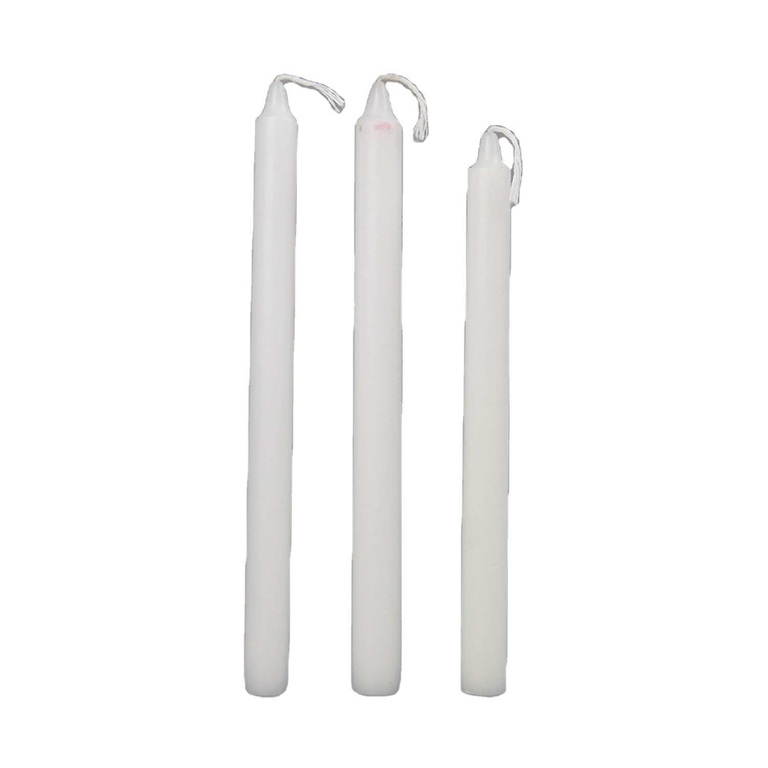 Long burning time stick utility white dinner candle / velas / bougies of daily household use