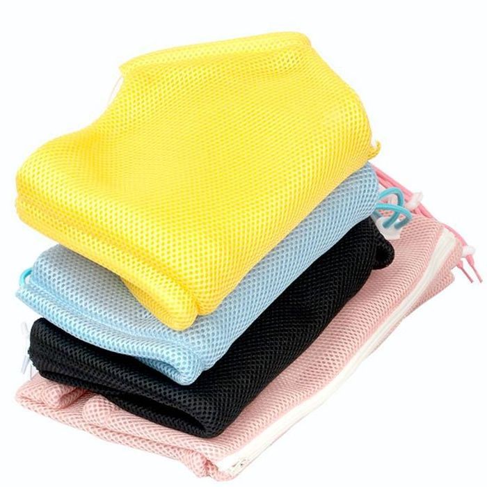 Mesh Cat Grooming Bath Bag Cat Supplies Trimming Injecting Anti Scratch Bite Restraint Washing Bags For Pet Bathing