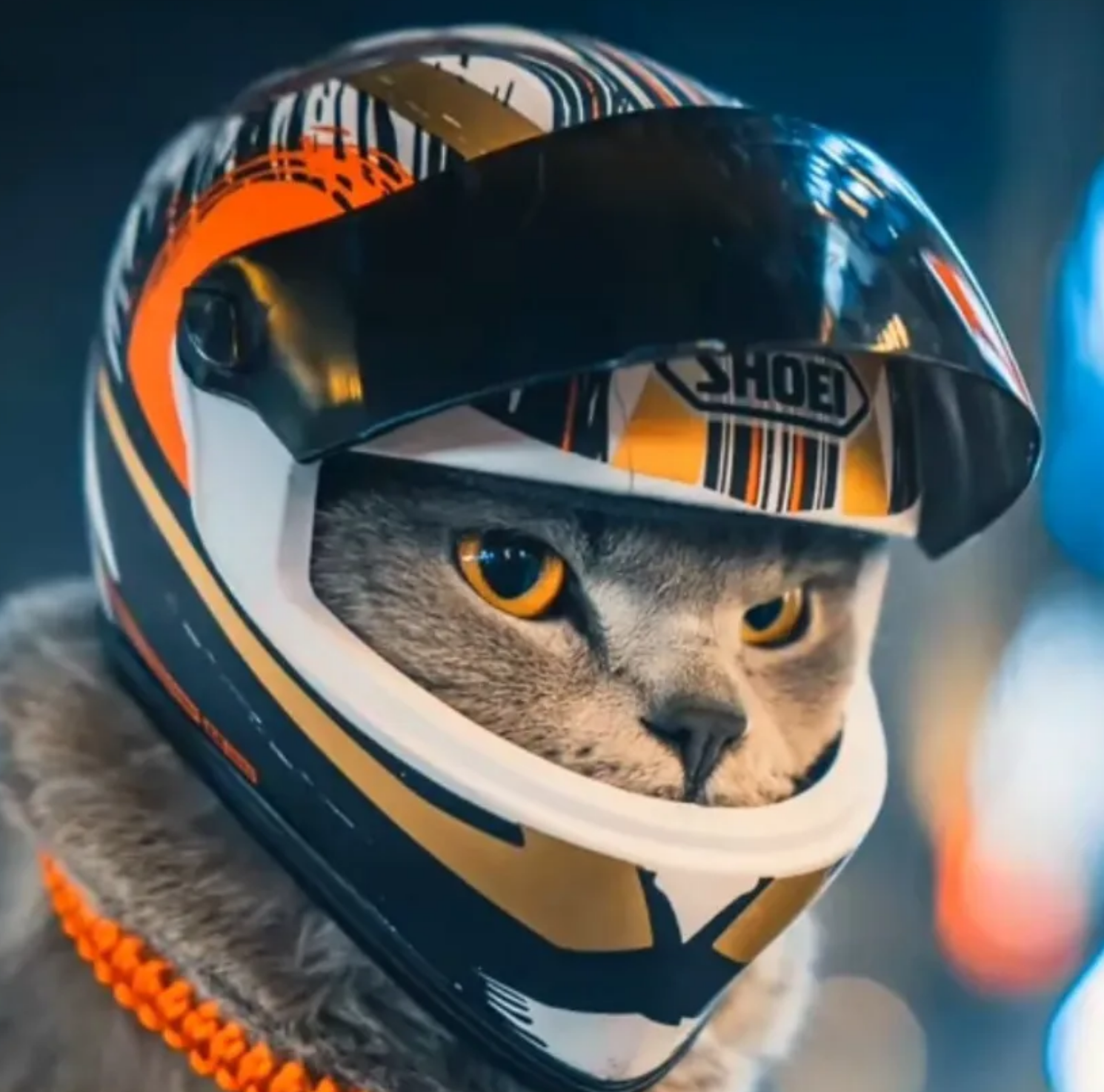 Motorcycle cat dedicated pet helmet