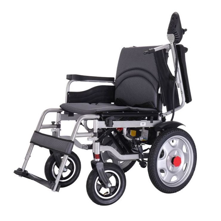 Factory Direct Sale Electrica Handicapped Strong Folding Power Motorized Wheelchair