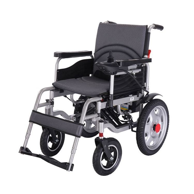 Factory Direct Sale Electrica Handicapped Strong Folding Power Motorized Wheelchair