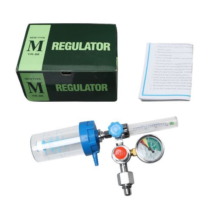 HOT Selling Bull Nose Oxygen Medical Regulator With Flowmeter For Cylinder with CE