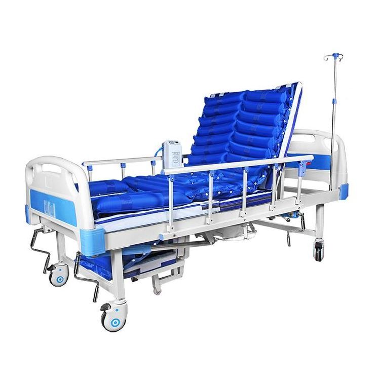 OEM Hospital Bed Multifunction Manual Electric Medical Hospital Bed Wheelchair Bed with Toilet