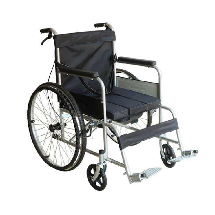 Elderly and Disabled Manual Wheelchair Portable Lightweight Folding Wheelchair used for Sale