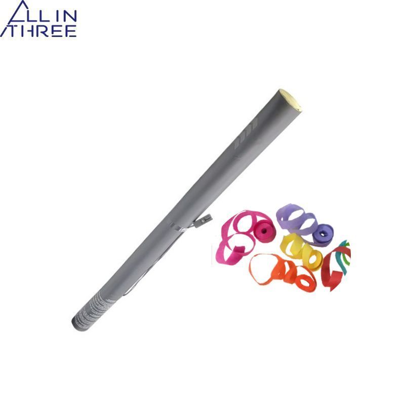 Allinthree Wholesale Stage CO2 Biodegradable Electric  Confetti  Cannon with Fireproof Confetti