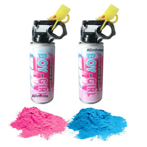 Allinthree Factory Gender Reveal Powder Sprayer Baby Shower Blue Pink Smoke